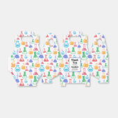 Ballotins Béchers et flacons Fun Science Motif Anniversaire (Déplié)