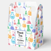 Ballotins Béchers et flacons Fun Science Motif Anniversaire (Ouvert)