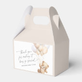 Ballotins Beige mignonne Bearly wait Genre Neutre Douche (Verso)