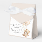 Ballotins Beige Moderne Cute Bearly wait Genre Neutre (Verso)