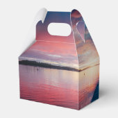 Ballotins Bel coucher de soleil sur un Merci Mariage de lac (Arrière)