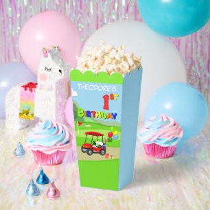 Ballotins Belle 1er anniversaire Red Golf Cart Boy's