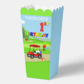 Ballotins Belle 1er anniversaire Red Golf Cart Boy's (Recto)