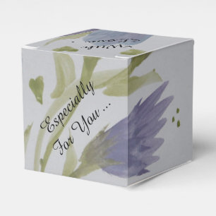 Ballotins Belle aquarelle à la faveur de mariage floral