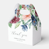 Ballotins Belle aquarelle Mariage floral (Arrière)