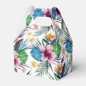 Ballotins Belle aquarelle tropicale à peinture florale (Arrière)