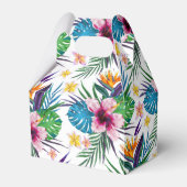 Ballotins Belle aquarelle tropicale à peinture florale (Verso)