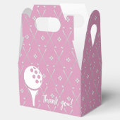 Ballotins Belle balle de golf Merci rose (Ouvert)