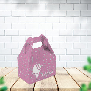 Ballotins Belle balle de golf Merci rose