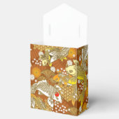 Ballotins Belle boîte de faveur japonaise d'impression koi (Ouvert)