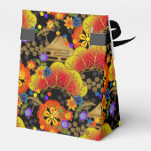 Ballotins Belle boîte de préférence d'impression d'automne j (Arrière)