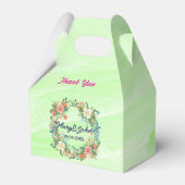 Ballotins Belle couronne rose mariage romantique (Verso)