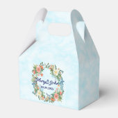 Ballotins Belle couronne rose mariage romantique (Arrière)