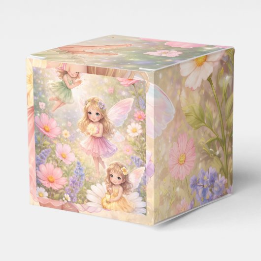 Ballotins Belle Fée et jolies fleurs (Verso)