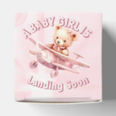 Ballotins Belle fille Bébé Ours Pilote Avion Rose Belle (Haut)