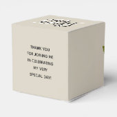 Ballotins Belle Gardénie blanche élégante (Arrière)