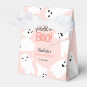 Ballotins Belle Halloween fantômes baby shower rose (Verso)