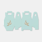 Ballotins belle impression de colombe blanche (Déplié)