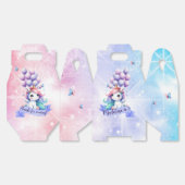 Ballotins Belle licorne avec Ballotin de ballons (Déplié)