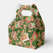 Ballotins Belle Noël Gingerbread Maisons vertes (Arrière)