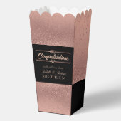 Ballotins Belle Parties scintillant en or noir et Rose (Verso)