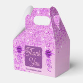 Ballotins Belle Parties scintillant rose et ruban 60e annive (Arrière)