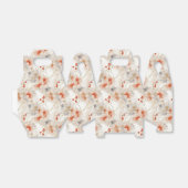 Ballotins Belle Pêche Feminine Rouge Floral (Déplié)