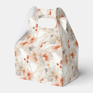 Ballotins Belle Pêche Feminine Rouge Floral