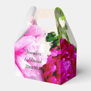 Ballotins Belle Peonies Mariage Gable Ballotin
