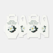 Ballotins Belle Personnalisée, Magnolia Faveurs de mariage (Déplié)