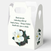 Ballotins Belle Personnalisée, Magnolia Faveurs de mariage (Ouvert)