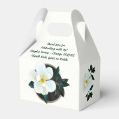 Ballotins Belle Personnalisée, Magnolia Faveurs de mariage (Verso)