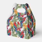 Ballotins Belle plage perroquet motif tropical (Arrière)