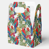 Ballotins Belle plage perroquet motif tropical (Ouvert)