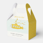 Ballotins Belle Plongée Sous-Marine Jaune Anniversaire (Arrière)