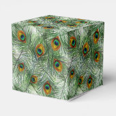 Ballotins Belle plumes de paon vert (Arrière)