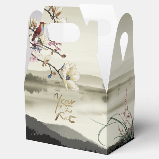 Ballotins Belle scène bucolique Chines Rat Année 2020 GFB (Ouvert)