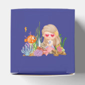 Ballotins Belle sirène BRUNET HAIR jouant dans la mer (Haut)