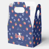 Ballotins Berry 1er Anniversaire Fraise Bleu bleuet fraise (Ouvert)