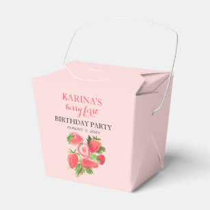 Ballotins Berry 1er Anniversaire Fraise fraise été