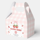 Ballotins Berry Cute Pink Fraise Premier anniversaire (Recto)