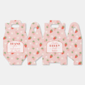 Ballotins Berry de fraises mignonnes 1er anniversaire Gable (Déplié)