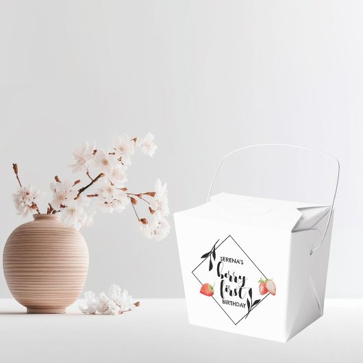 Ballotins Berry First | 1er anniversaire | fraise | Moderne