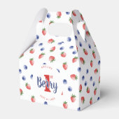 Ballotins Berry First Birday Party fraise et bleuet (Verso)