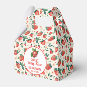 Ballotins Berry First Strawberry Girl 1er anniversaire fête