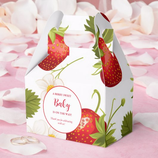 Ballotins Berry fraise Baby shower sucré (Mariage)