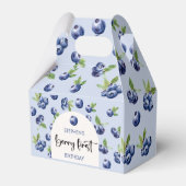 Ballotins Berry premier anniversaire de enfant de bleuets (Arrière)