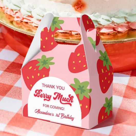 Ballotins Berry Premier Merci d'anniversaire