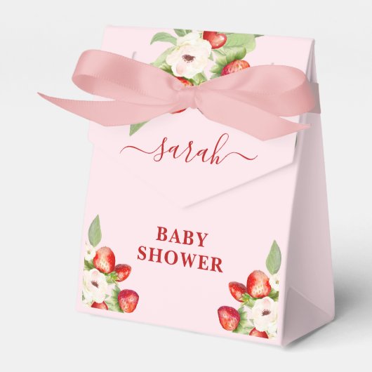 Ballotins Berry Sweet Baby shower (Verso)