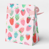 Ballotins Berry Sweet Baby shower fraise (Arrière)